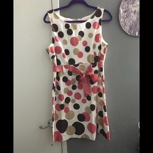 KIM ROGERS FUN POLKA DOT DRESS SIZE 14